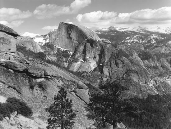 Half Dome from Yosemite Point